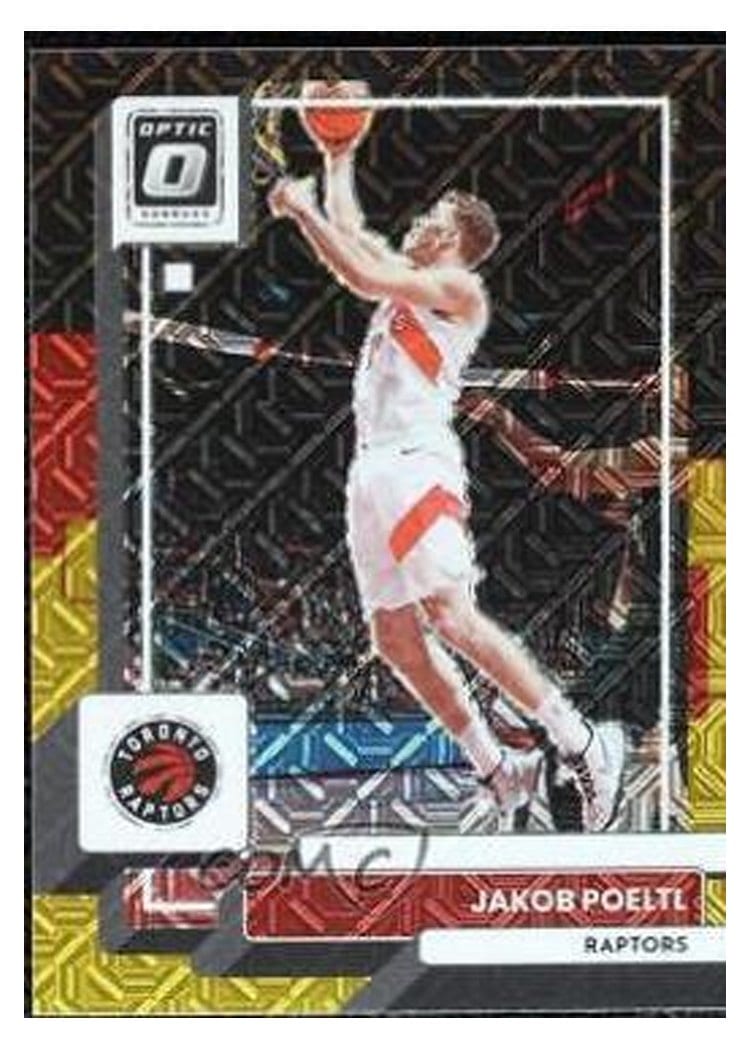2022 Panini Donruss Optic Jakob Poeltl #187 card