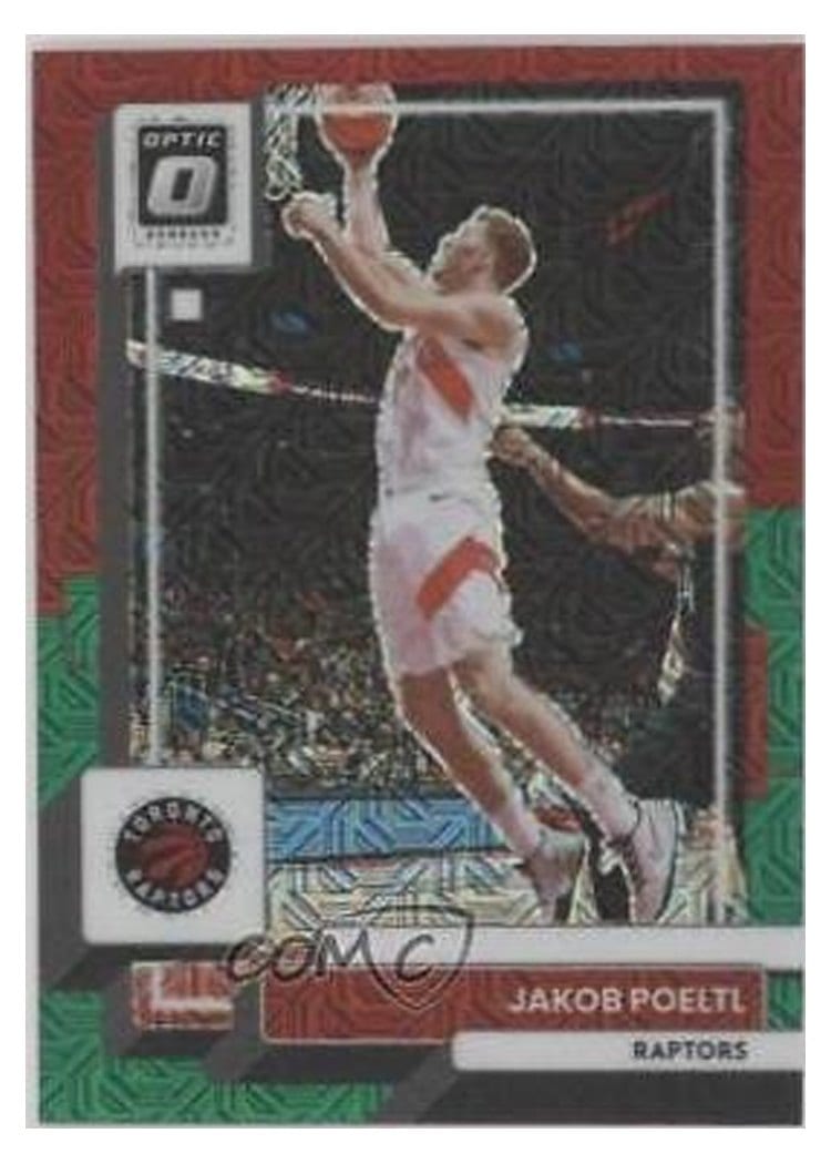 2022 Panini Donruss Optic Jakob Poeltl #187 card