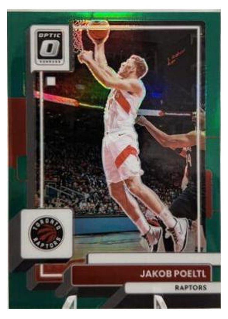 2022 Panini Donruss Optic Jakob Poeltl #187 card