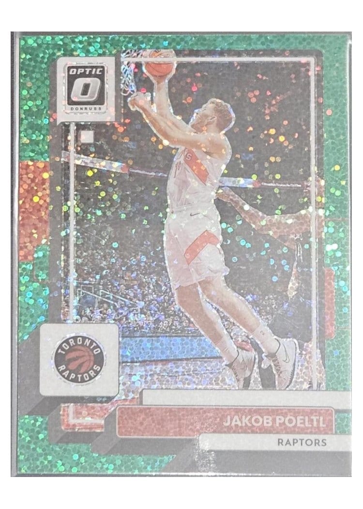2022 Panini Donruss Optic Jakob Poeltl #187 card