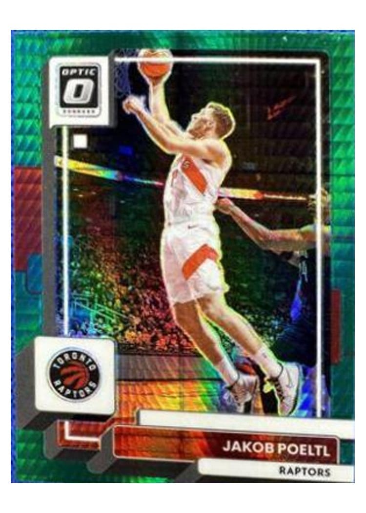 2022 Panini Donruss Optic Jakob Poeltl #187 card