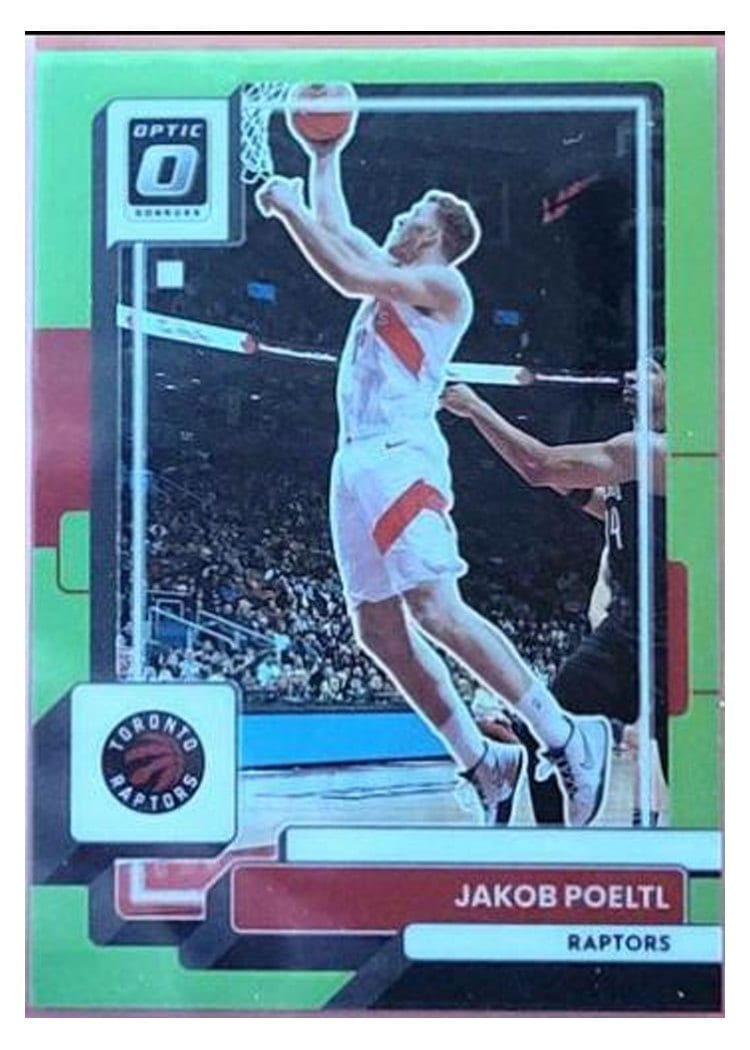 2022 Panini Donruss Optic Jakob Poeltl #187 card