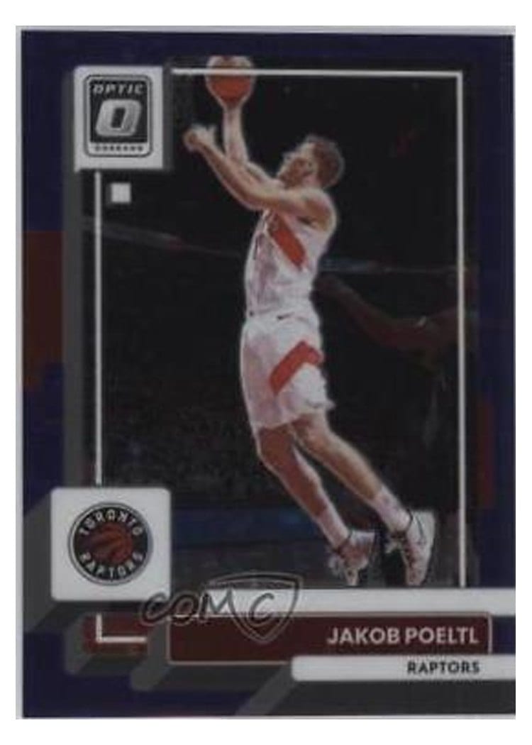 2022 Panini Donruss Optic Jakob Poeltl #187 card