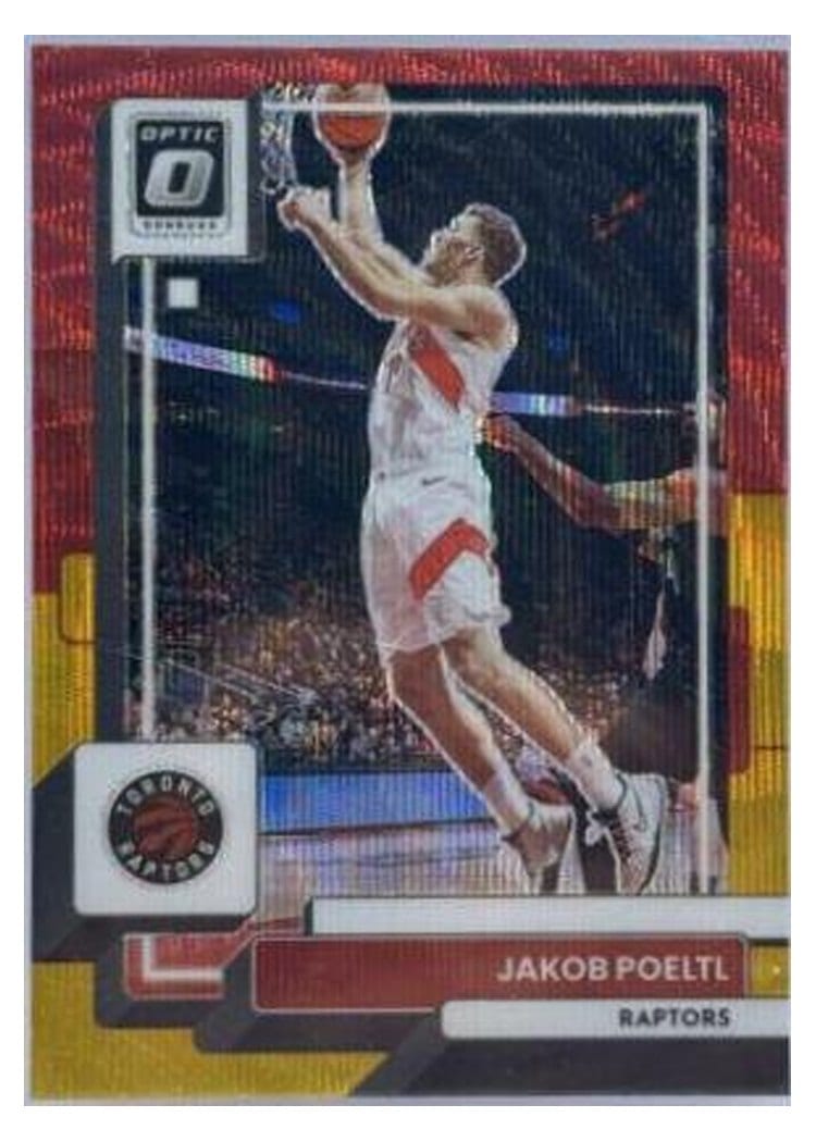 2022 Panini Donruss Optic Jakob Poeltl #187 card