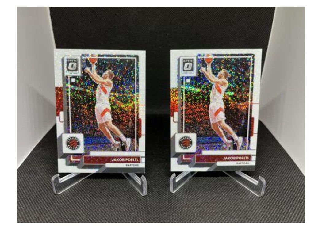 2022 Panini Donruss Optic Jakob Poeltl #187 card