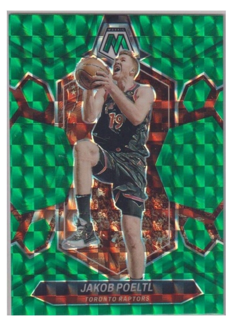 2023-24 Panini Mosaic Base Set Jakob Poeltl #116 card
