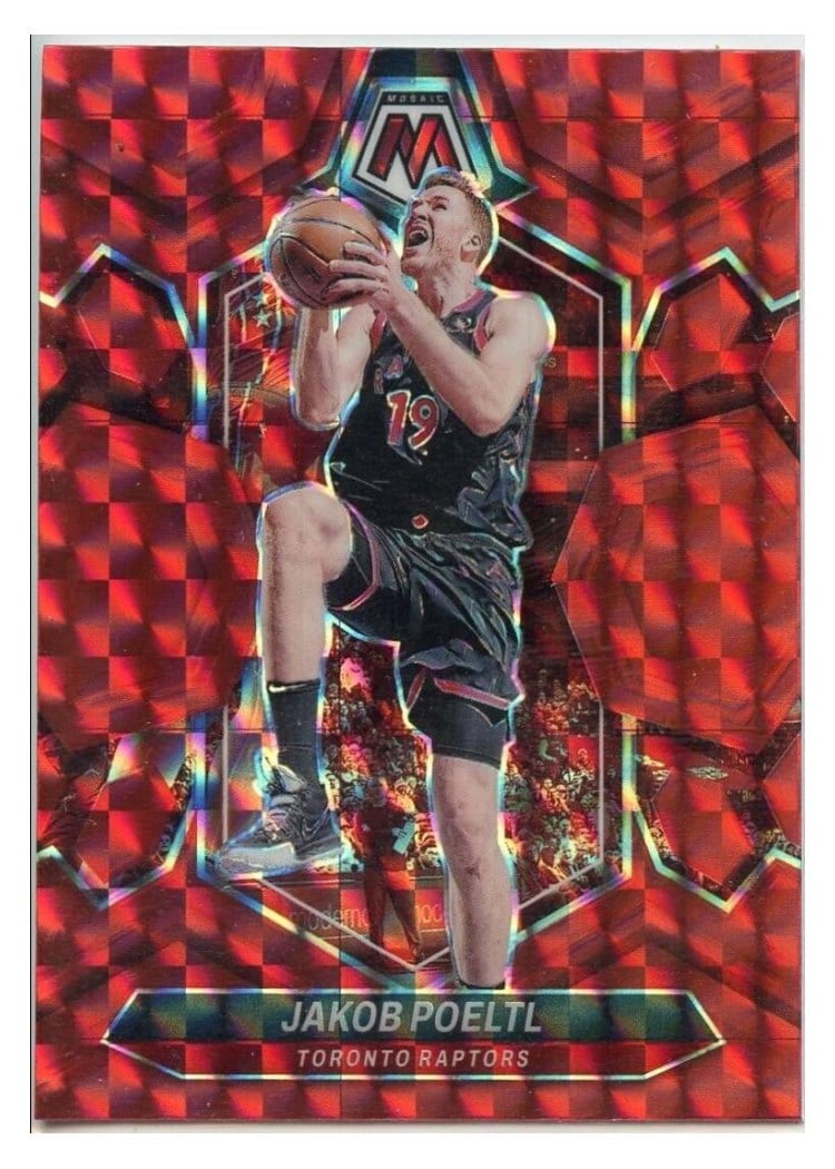 2023-24 Panini Mosaic Base Set Jakob Poeltl #116 card