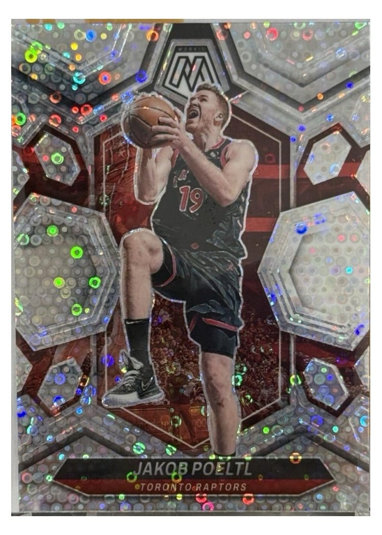 2023-24 Panini Mosaic Base Set Jakob Poeltl #116 card