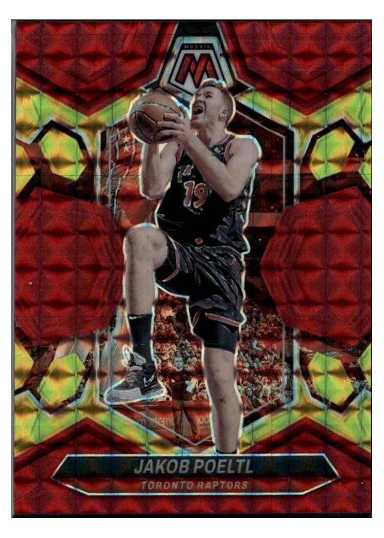 2023-24 Panini Mosaic Base Set Jakob Poeltl #116 card