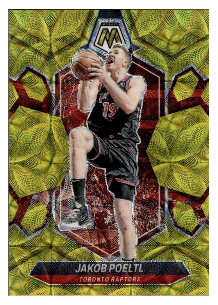 2023-24 Panini Mosaic Base Set Jakob Poeltl #116 card