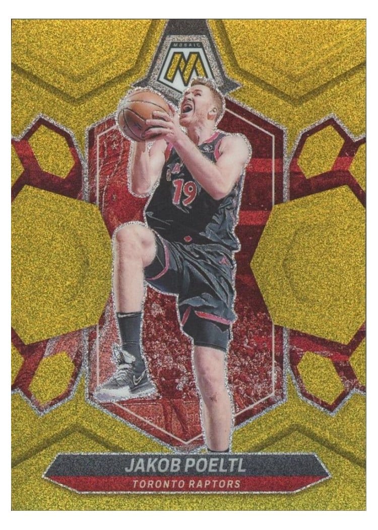 2023-24 Panini Mosaic Base Set Jakob Poeltl #116 card