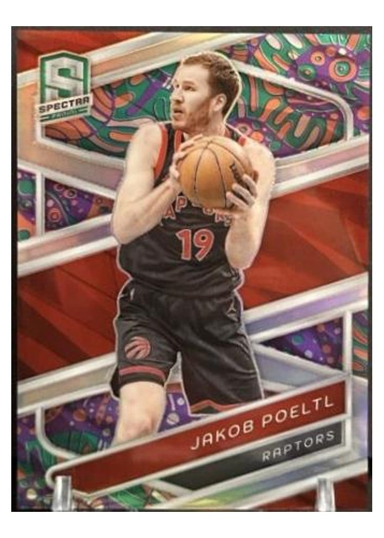 2023-24 Panini Spectra Base Set Jakob Poeltl #27 card