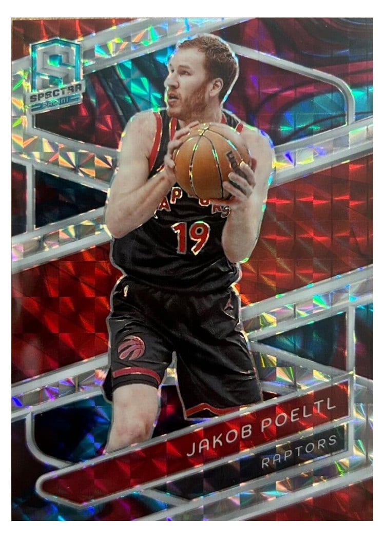 2023-24 Panini Spectra Base Set Jakob Poeltl #27 card