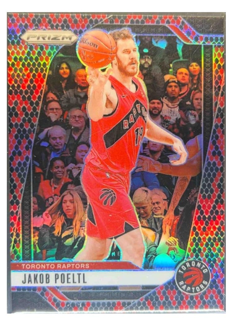 2024-25 Panini Prizm Base Set Jakob Poeltl #198 card