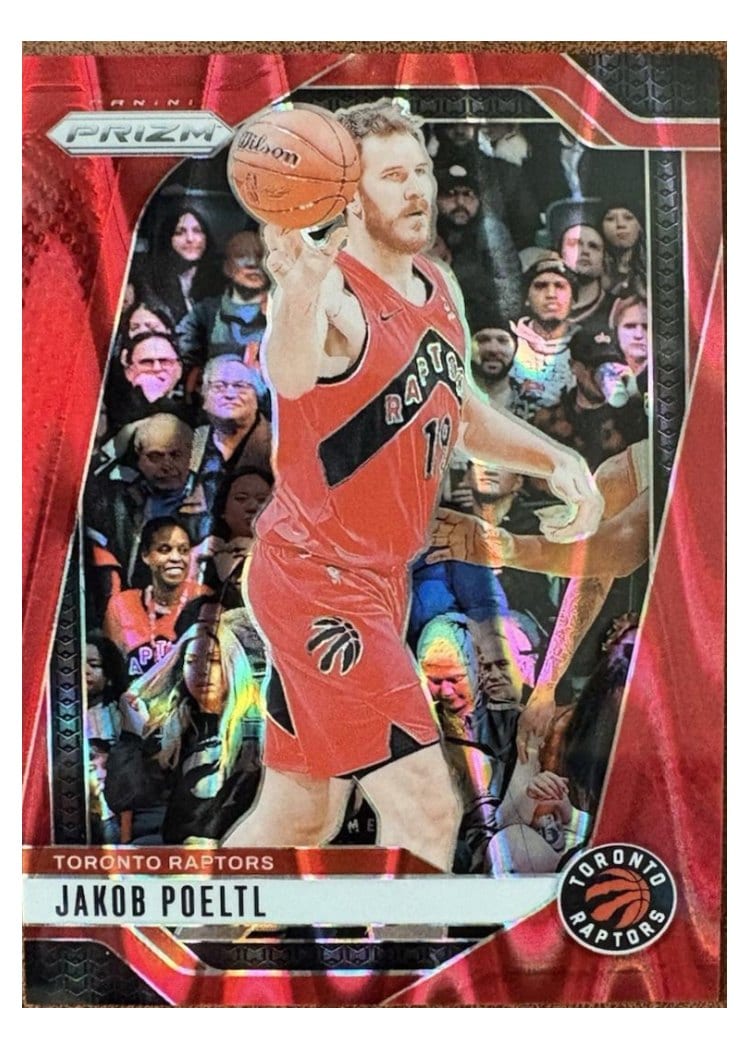 2024-25 Panini Prizm Base Set Jakob Poeltl #198 card