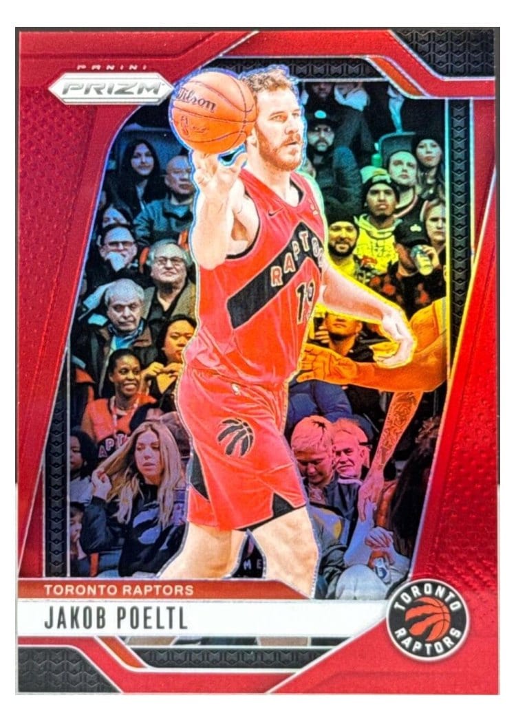 2024-25 Panini Prizm Base Set Jakob Poeltl #198 card