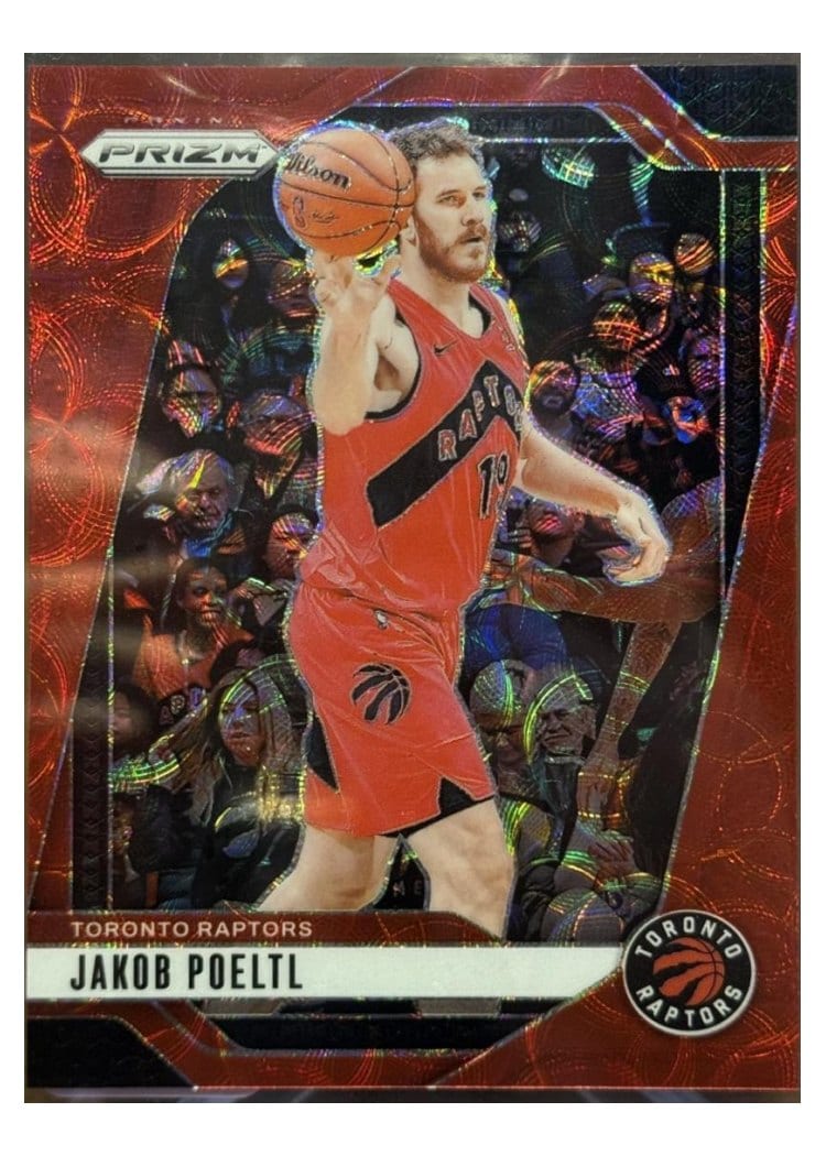 2024-25 Panini Prizm Base Set Jakob Poeltl #198 card