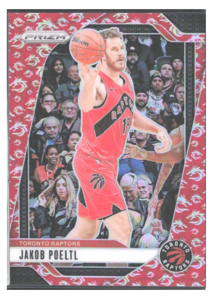 2024-25 Panini Prizm Base Set Jakob Poeltl #198 card