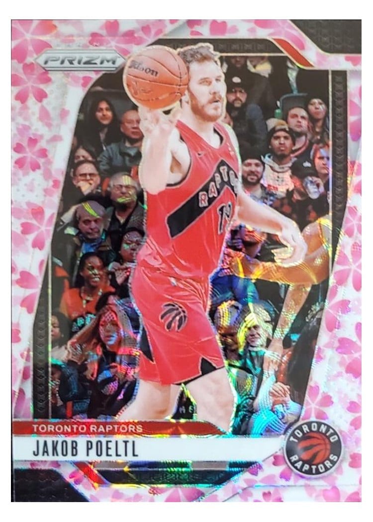 2024-25 Panini Prizm Base Set Jakob Poeltl #198 card