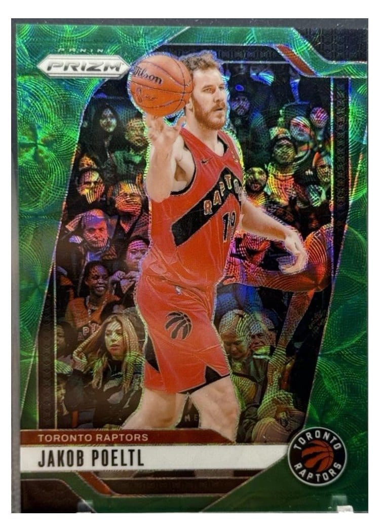2024-25 Panini Prizm Base Set Jakob Poeltl #198 card