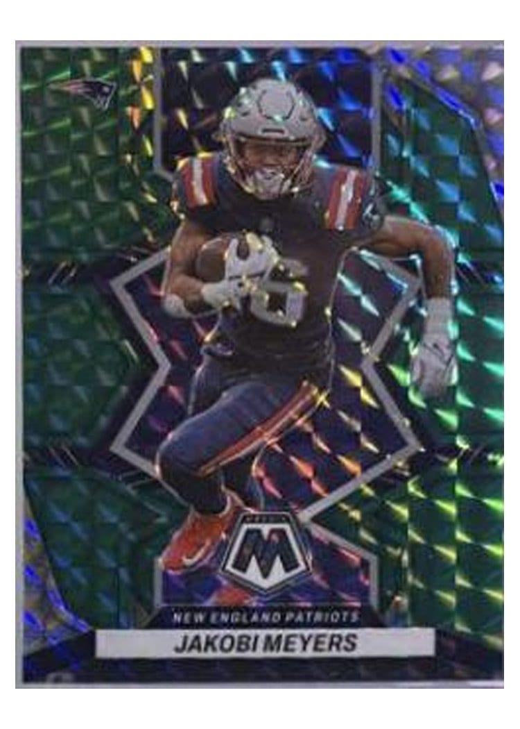 2022 Panini Mosaic Base Set Jakobi Meyers Green #135 card