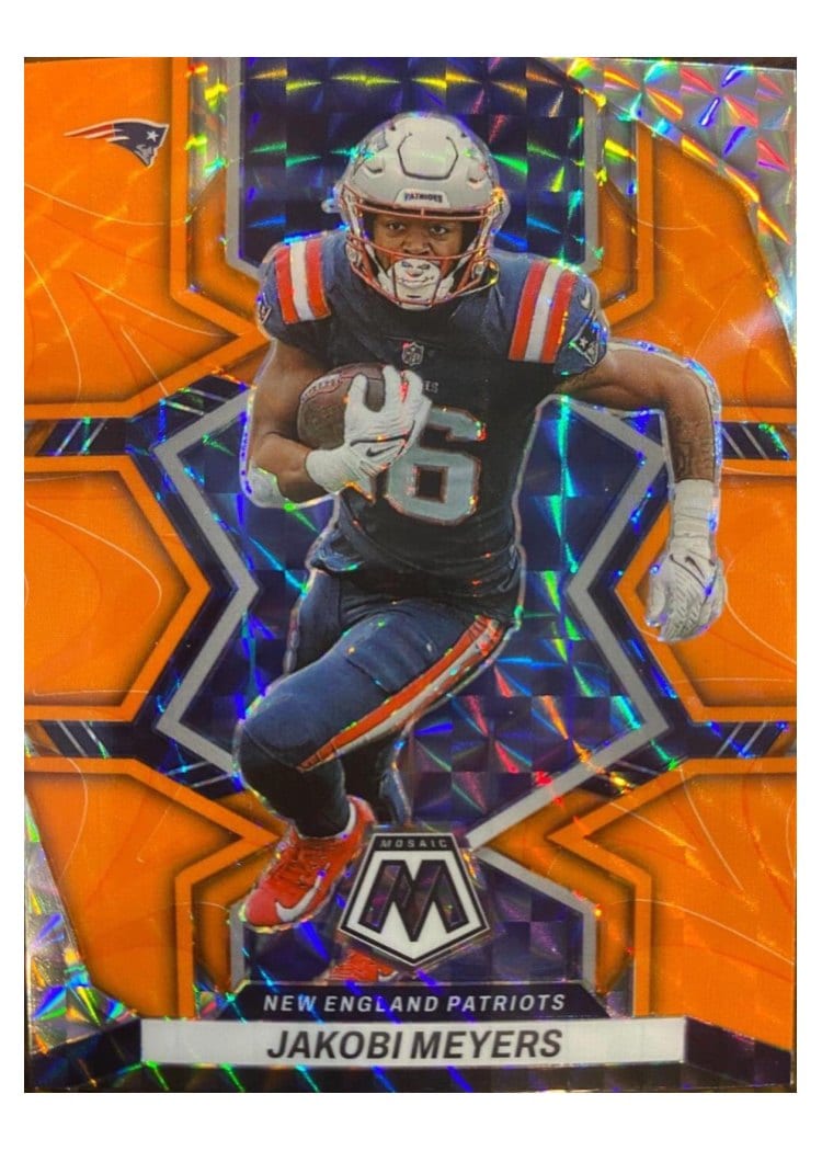 2022 Panini Mosaic Base Set Jakobi Meyers #135 card