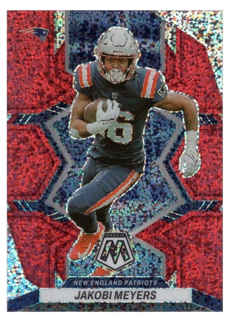 2022 Panini Mosaic Base Set Jakobi Meyers #135 card
