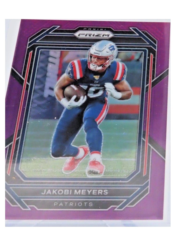 2022 Panini Prizm Base Set Jakobi Meyers Purple #200 card
