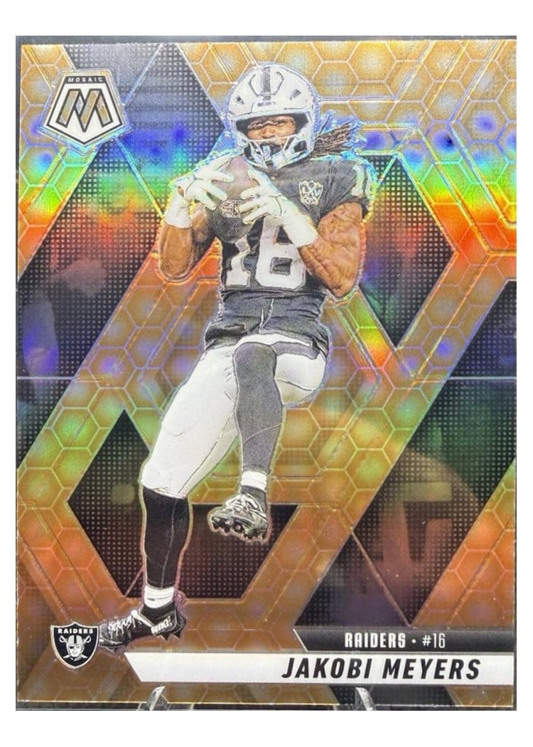2025 Panini Mosaic Base Set Jakobi Meyers #62 card