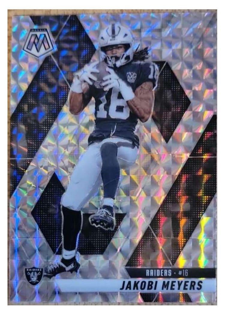 2025 Panini Mosaic Base Set Jakobi Meyers #62 card