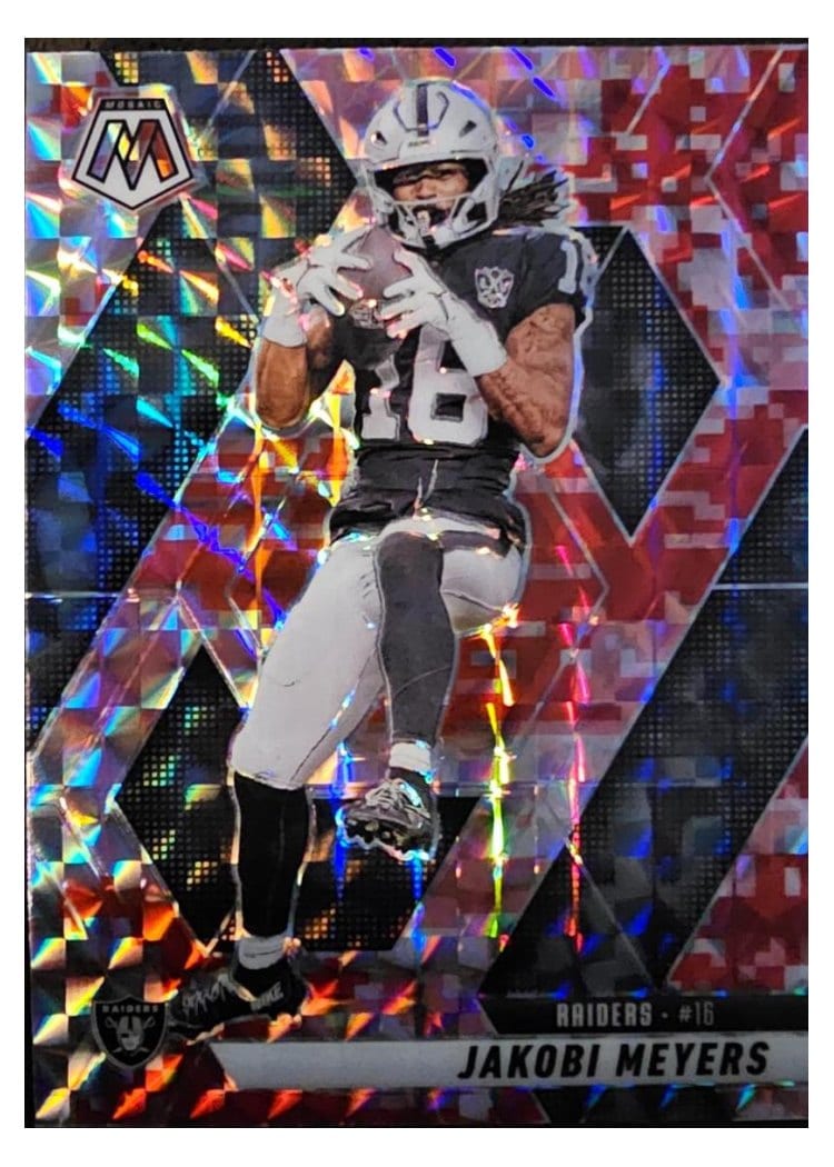 2025 Panini Mosaic Base Set Jakobi Meyers #62 card