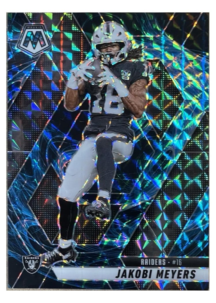 2025 Panini Mosaic Base Set Jakobi Meyers #62 card