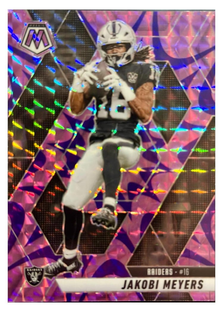 2025 Panini Mosaic Base Set Jakobi Meyers #62 card