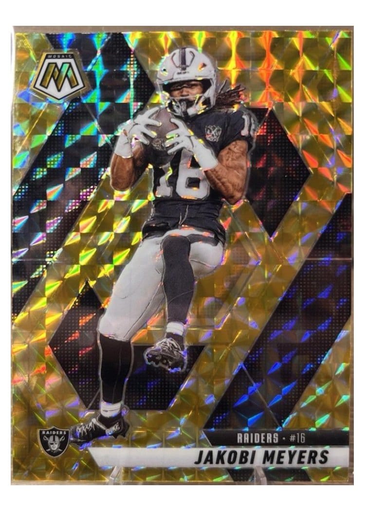 2025 Panini Mosaic Base Set Jakobi Meyers #62 card