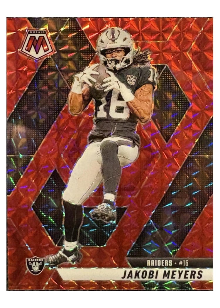 2025 Panini Mosaic Base Set Jakobi Meyers #62 card