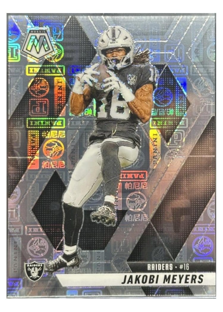 2025 Panini Mosaic Base Set Jakobi Meyers #62 card