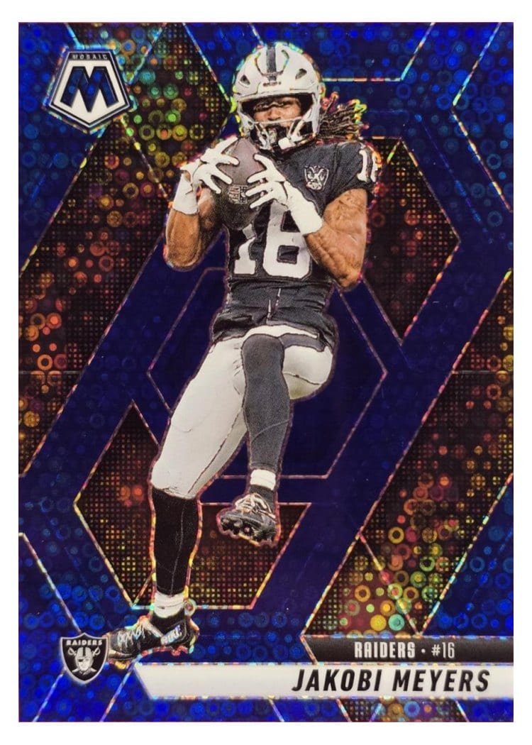 2025 Panini Mosaic Base Set Jakobi Meyers #62 card