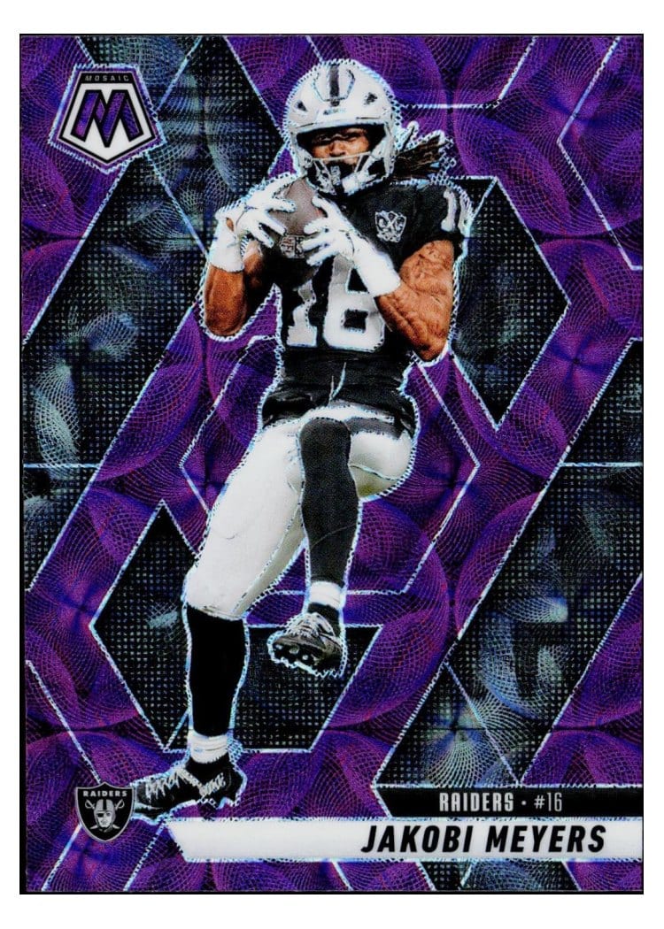 2025 Panini Mosaic Base Set Jakobi Meyers #62 card