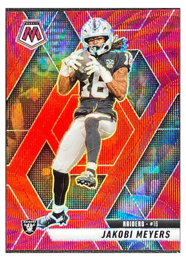 2025 Panini Mosaic Base Set Jakobi Meyers #62 card