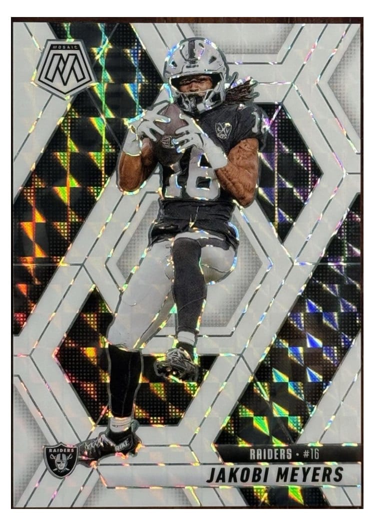 2025 Panini Mosaic Base Set Jakobi Meyers #62 card