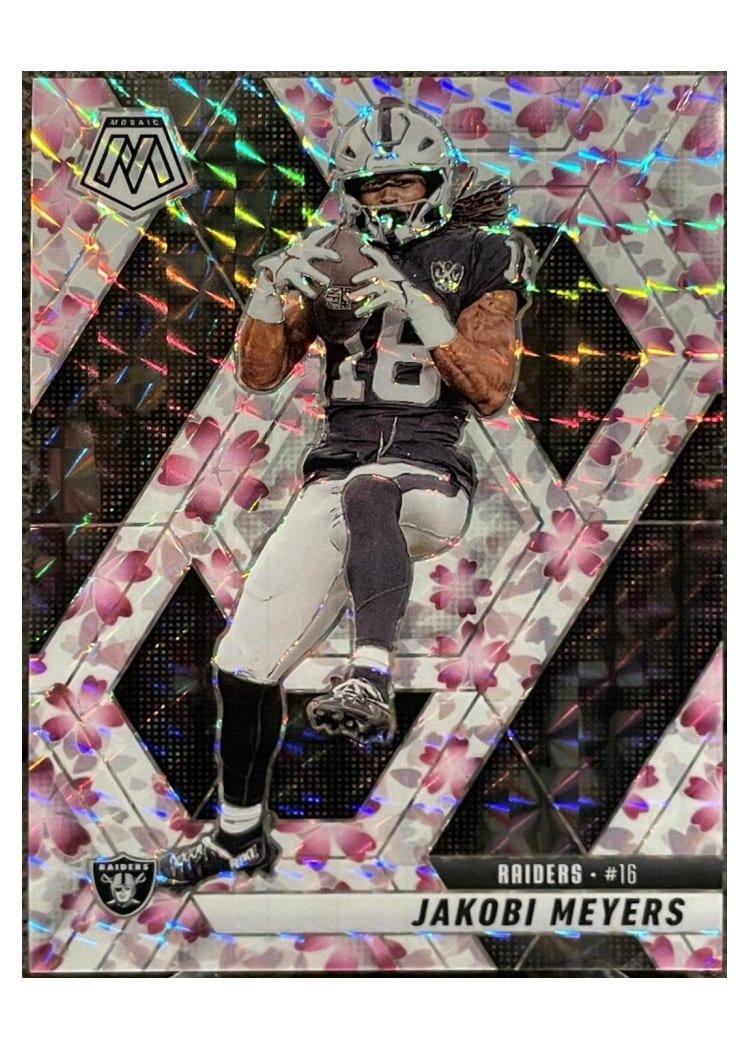 2025 Panini Mosaic Base Set Jakobi Meyers #62 card