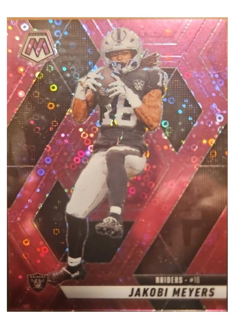 2025 Panini Mosaic Base Set Jakobi Meyers #62 card