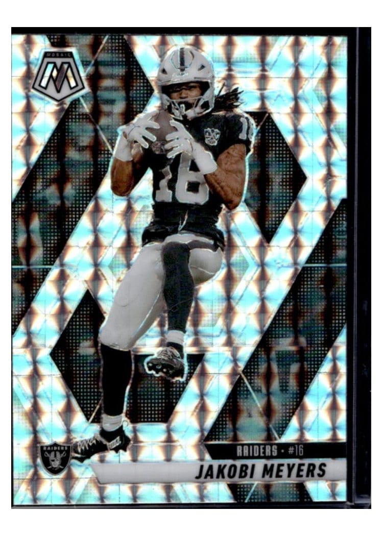 2025 Panini Mosaic Base Set Jakobi Meyers #62 card