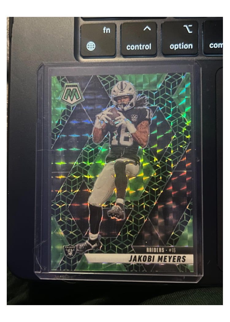 2025 Panini Mosaic Base Set Jakobi Meyers #62 card