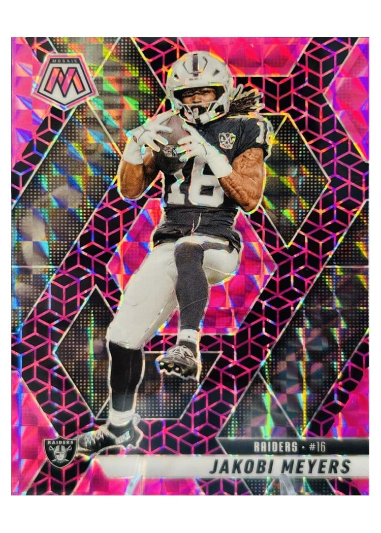 2025 Panini Mosaic Base Set Jakobi Meyers #62 card