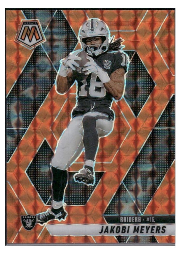 2025 Panini Mosaic Base Set Jakobi Meyers #62 card