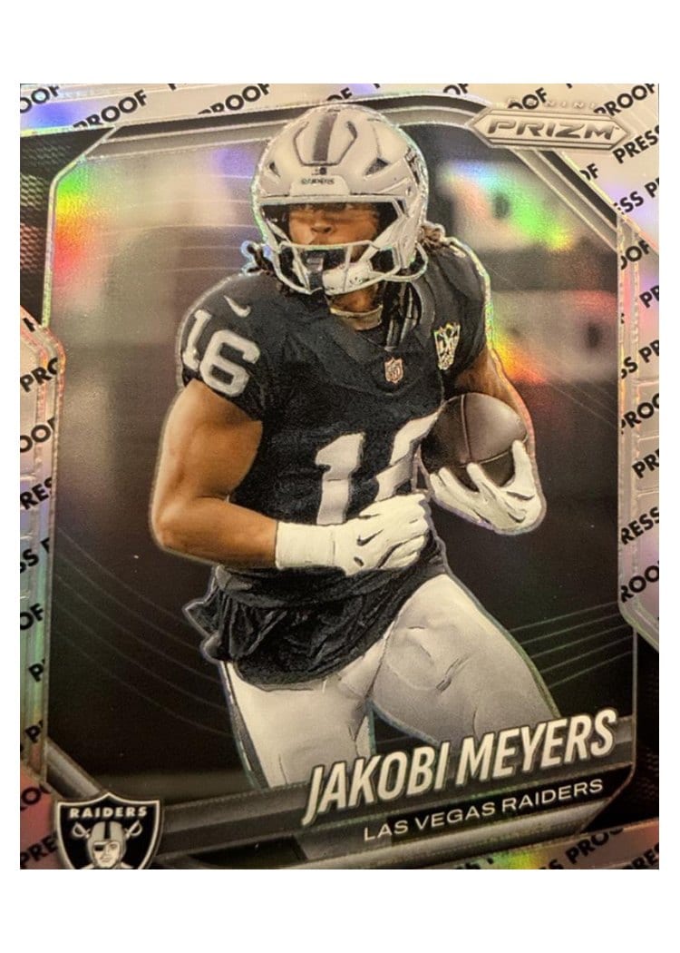 2025 Panini Prizm Base Set Jakobi Meyers #31 card