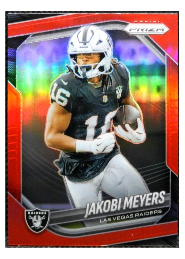 2025 Panini Prizm Base Set Jakobi Meyers #31 card