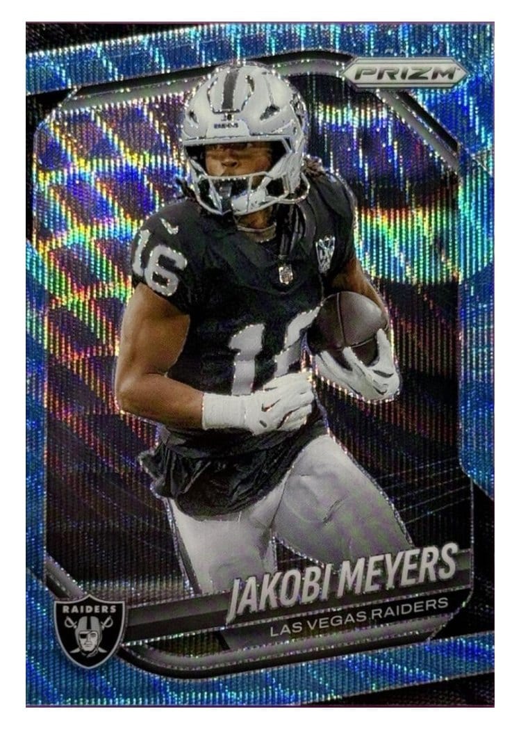 2025 Panini Prizm Base Set Jakobi Meyers #31 card