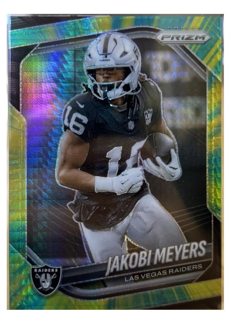 2025 Panini Prizm Base Set Jakobi Meyers #31 card